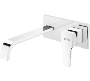 Built-in wash-basin mixer 22 cm spout